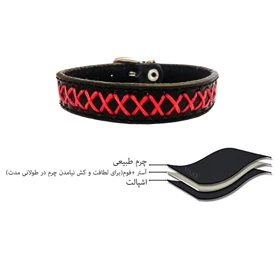 دستبند چرم وارک مدل آلما کد rb439