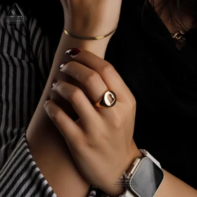 انگشتر طرح قفل Lock Ring G1