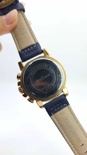 ساعت مچی مردانه بوکسر BOXER 043G تاریخ دار و بند چرم