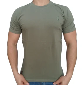 تیشرت مردانه ساده سبز abercrombie