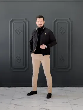 کاپشن 67780 BURBERRY مشکی