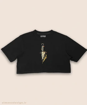 کراپ زنانه طرح ناروتو کد 981