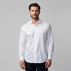 پیراهن یقه کرواتی گلدوزی DUKE