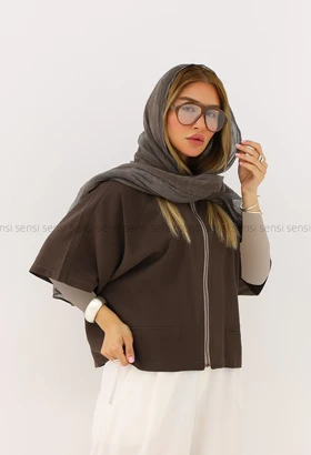 وست زنانه کتان سیلک کد1006393