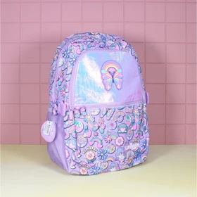 کوله پشتی پروانه رنگین‌کمانی Smiggle