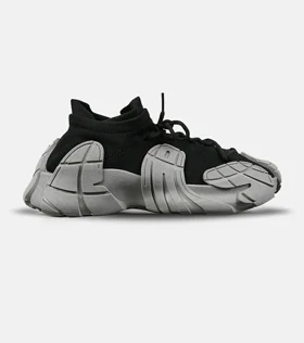 کفش کتانی مردانه مشکی طوسی BALENCIAGA مدل 7492