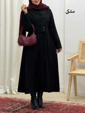 3717-مانتو مزونی وقار