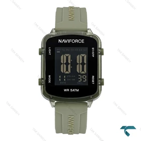 ساعت دیجیتالی نیوی فورس NF7120 سبز بند رابر NaviForce-7660-L