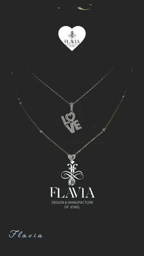 گردن‌بند برلیان love