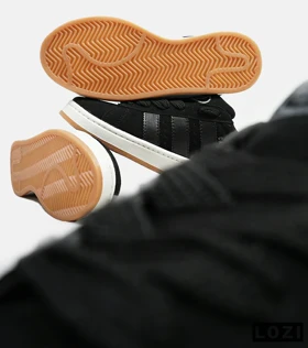کفش کتانی زنانه و مردانه مشکی ADIDAS Campus