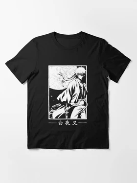 تیشرت انیمه Gintama گینتاما Gintoki Sakata - The White Yaksha کد 186918