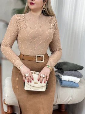 بلوز بافت صدف 2494