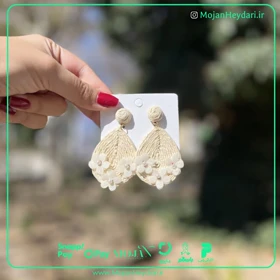 گوشواره حصیری بهار و تابستان کد gh1051