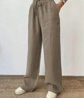 شلوار لینن