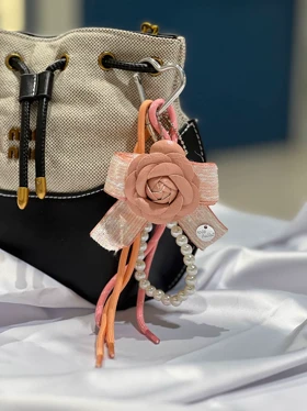 چارم بگ گل رز (صورتی)