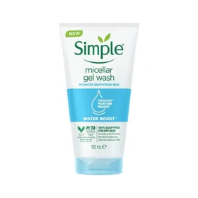ژل شستشوی صورت میسلار سیمپل مدل Water Boost حجم 150 میلی‌لیتر - Simple