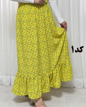 دامن پفکی چین چین بلند 6870