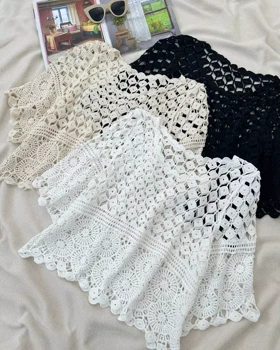 بلوز قلاب بافی 3 رنگ کد 5426