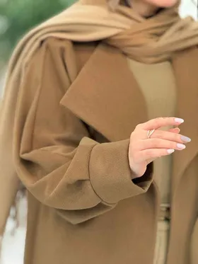 پالتو فوتر بلند آستین پیله