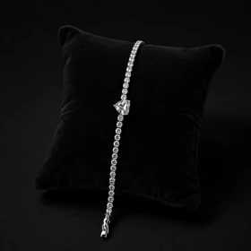 دستبند ژوپینگ طرح جواهر کدdxu1054 گالری زیورآلات آوآرین