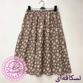 دامن نخی بابونه کوتاه