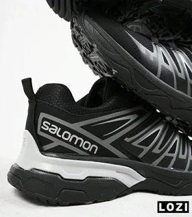 کفش کتانی مشکی طوسی Salomon X ULTRA