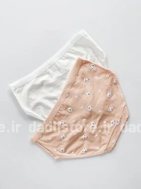 شورت اسلیپ نخ پنبه عروسکی طرح خرس