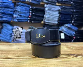 کمربند مشکی مردانه DIOR