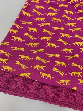 ساحلی نخ پنبه طرحدار کد 5957