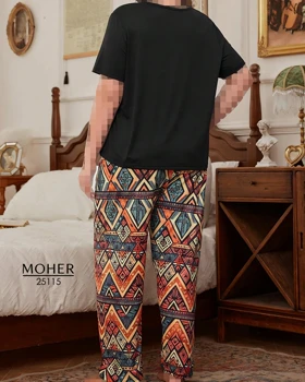 ست لباس راحتی زنانه سایز بزرگ