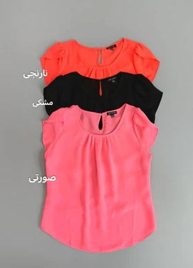 تاپ کرپ حریر آستین لاله 2 کد 2781