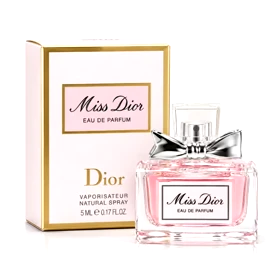 عطر مینیاتوری دیور میس دیور Miss Dior ادو پرفیوم 5 میل