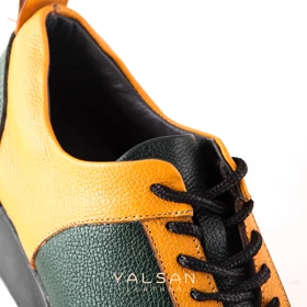 کفش روزمره زنانه چرم یلسان مدل سوفیا کد 654-MC