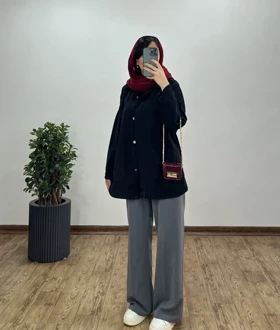 مانتو کتان کاغذی جانا 6