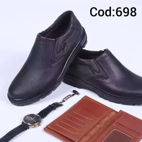 کفش مردانه مشکی - کد 698(Tb31)