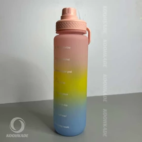 قمقمه درب پیچی 1 لیتر EYUN (صورتی)