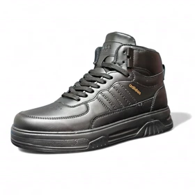 کفش آدیداس ساق‌دار چرمی مشکی