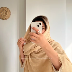 شال نخی و کبریتی وارداتی مدل نیلوفر
