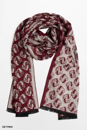 شال گردن مردانه پشمی