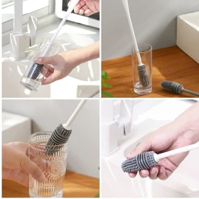 برس شستشوی بطری سیلیکونی