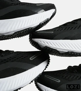 کفش کتانی مردانه و زنانه مشکی طلایی NIKE zoom X