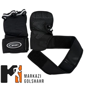 دستکش بدنسازی با مچبند کد Y-11