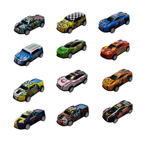 ماشین بازی مدل عقب کش کد 4663-12 بسته 12 عددی