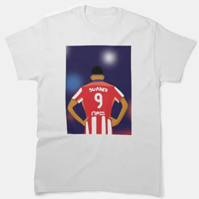 تیشرت ورزشی اتلتیکو مادرید | تیشرت Atletico madrid طرح Luis Suarez Graphic کد 144477