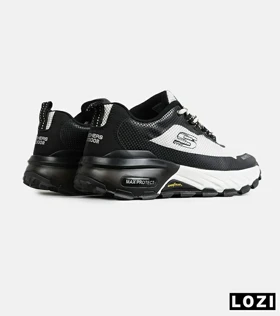 کفش کتانی طبی ورزشی سفید مشکی SKECHERS max protect مدل 7773