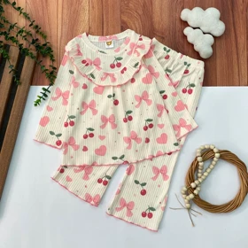 بلوز شلوار ریلی دخترانه