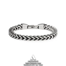 دستبند استیل Steel Braided Bracelet K3