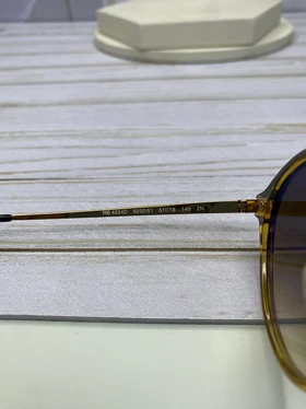 عینک آفتابی Ray-Ban RB 4334D فریم ترکیبی کائوچو و فلز با عدسی کریستال و استاندارد UV400