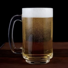 لیوان دسته دار شفاف