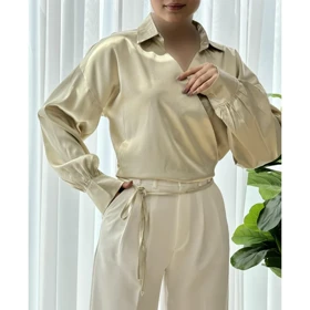 شومیز ساتن لوسیا